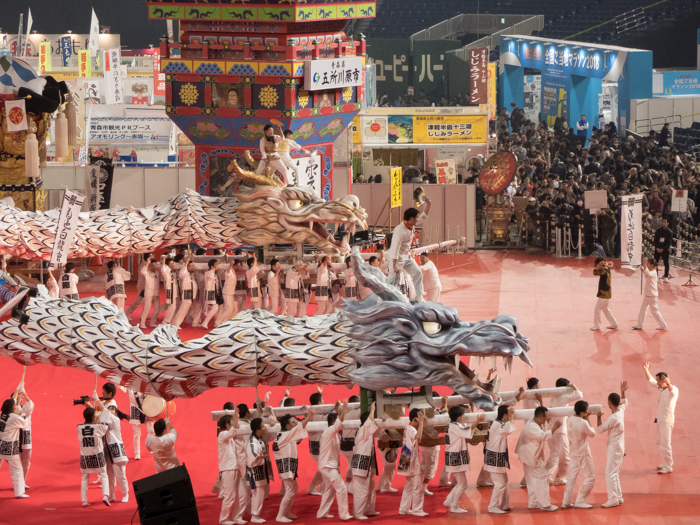 菊池白龍まつり